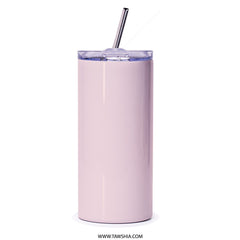Pink Magnolia Tumbler, Floral Tumbler, Flower Tumbler, Botanical Tumbler, Tumblers With Straw, Gift For Her, Birthday Gift, Unique Gift - Tawshia