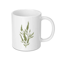 Botanical Mug, Goldenrod Design, Floral Mug, Plant Lover Gift, Nature Inspired Coffee Mug, Tea Cup, Unique Mug Gift, Spring Decor - Tawshia