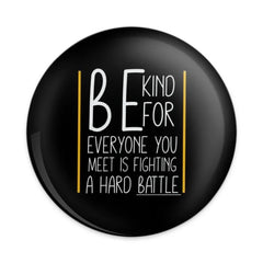Be Kind Pinback Button, Inspirational Button, Motivational Gift, Positive Message Button, Quote Button, Gift for Friend, Kind Words Button - Tawshia