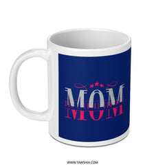 Beautiful Blue Mom Design Coffee Mug product