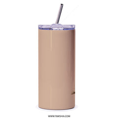 Whimsical Building Tumbler, Colorful House Drinkware, Unique Home Design, Art Inspired Travel Tumbler, Artistic Gift Idea - Tawshia