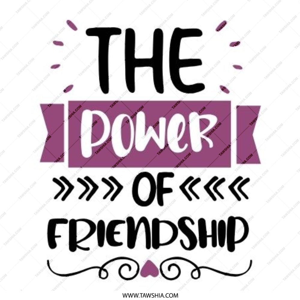 Friendship Power Pinback Button, Best Friend Gift, Encouragement Button, Friendship Quote Button, Positive Saying Pin Button, Friend - Tawshia