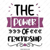 Friendship Power Pinback Button, Best Friend Gift, Encouragement Button, Friendship Quote Button, Positive Saying Pin Button, Friend - Tawshia