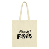 Friends Forever Tote Bag, Best Friends Gift, Friendship Tote, Gift For Her, Cute Tote Bag, Shopping Tote, Everyday Tote, Casual Tote Bag - Tawshia