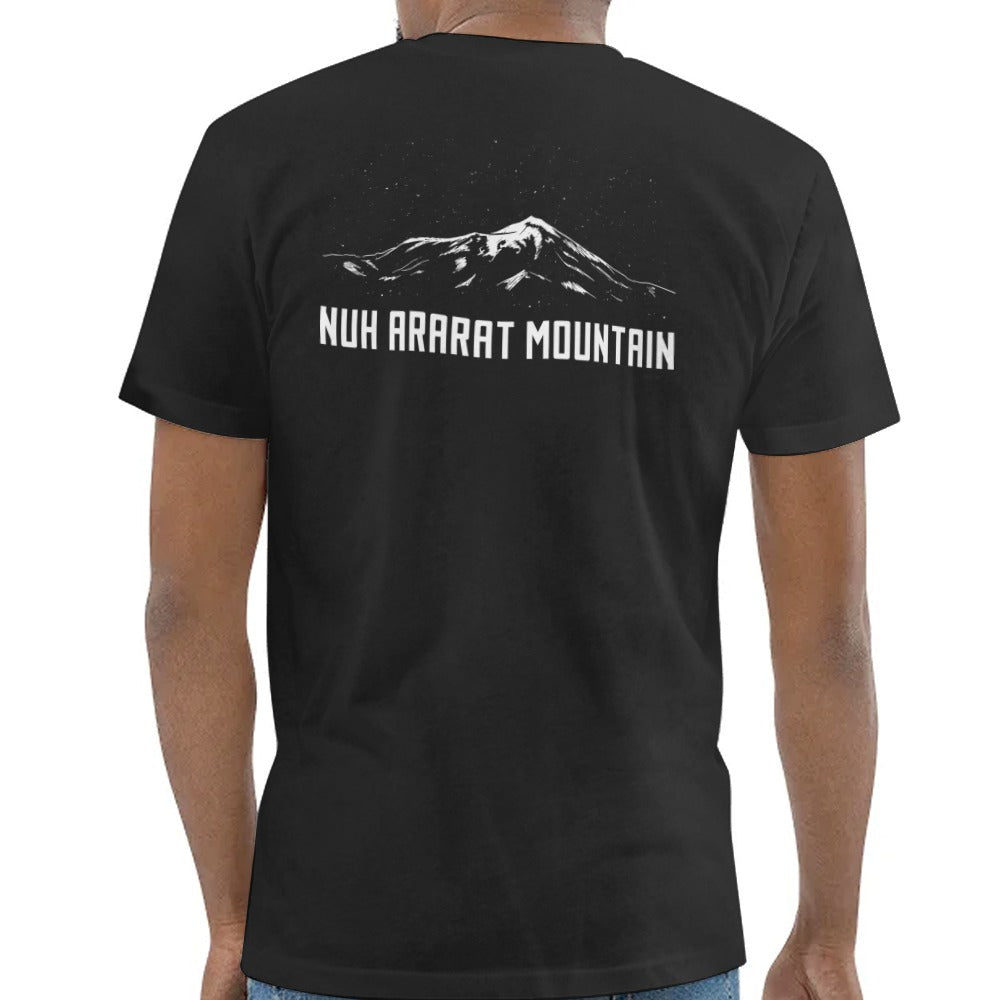 Nuh Ararat Mountain Design on Casual T Shirt product