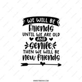 Best Friends Pillow, Funny Friends Gift, Friendship Pillow, Friends Forever Pillow, Gift for Friends, Decorative Pillow, Bestie Pillow - Tawshia
