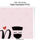 RN Nurse Photographic Prints, Cute Heart Art, Medical Decor, Nurse Week Gift, Healthcare Artwork, Nurse Graduation Decor, Gift for Nurses - Tawshia