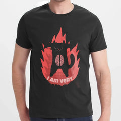 I Am Very Burned Cat Graphic T-Shirt product type