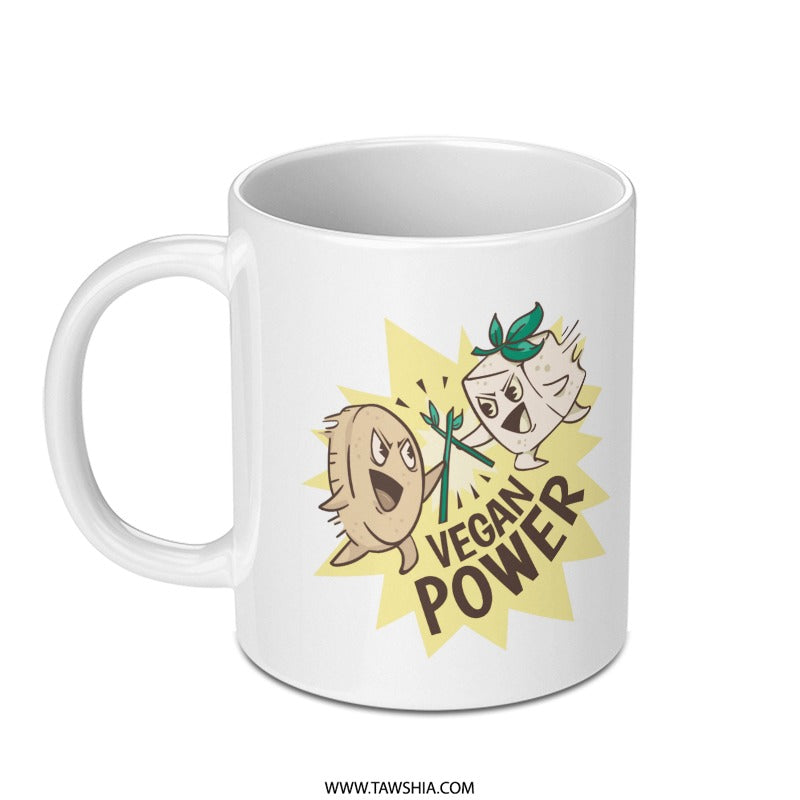 Vegan Power Graphic Coffee Mug product