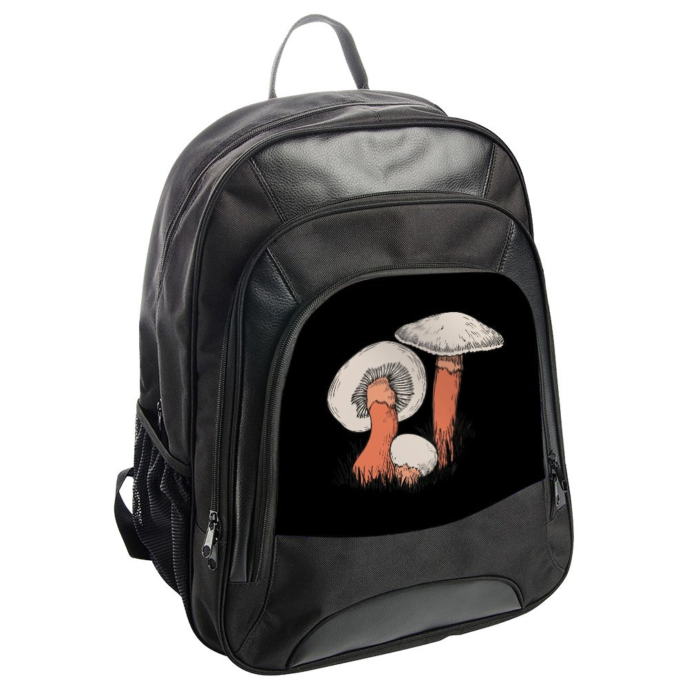 Mushroom Backpack, Fungi Backpack, Nature Lover Backpack, Stylish Backpack, Unique Design Backpack - Tawshia
