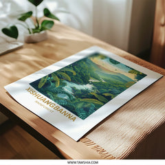 Xishuangbanna Photographic Print, Rainforest Wall Art, Tropical Landscape Poster, Jungle Decor, Green Nature Artwork, Home Decor Gift - Tawshia