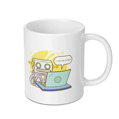 Cute Robot Design I'm Not a Robot Coffee Mug product