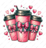 Pink Coffee Cup Mug, Coffee Lover Mug, Heart Mug, Hot Cocoa Mug, Cute Mug, Coffee Mug, Tea Mug, Gift for Her, Gift for Him, Valentine's Day - Tawshia