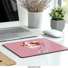 Sweet Dessert Mouse Pad, Sundae Mousepad, Cute Foodie Gift, Strawberry Cherry BlackBerry Mousepad, Unique Desk Decor, Office Computer Pad - Tawshia