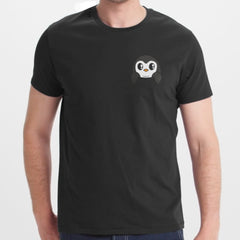 Penguin Design Iconic Black Graphic Shirt Product