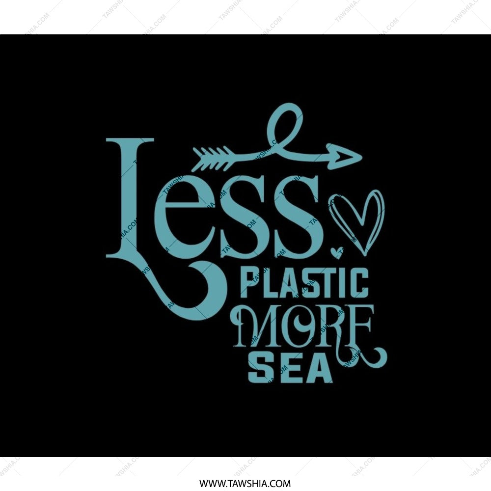 Less Plastic More Sea Backpack, Ocean Lover Backpack, Environmental Backpack, Go Green Backpack, Beach Backpack, Sea Life Backpack - Tawshia