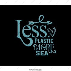 Less Plastic More Sea Backpack, Ocean Lover Backpack, Environmental Backpack, Go Green Backpack, Beach Backpack, Sea Life Backpack - Tawshia