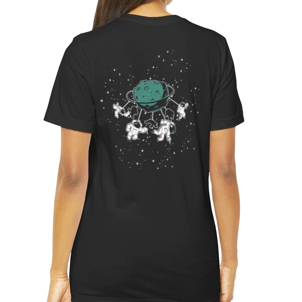 Astronauts Moon and Stars Graphic T-Shirt product type