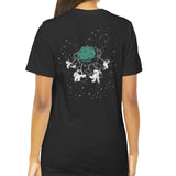 Astronauts Moon and Stars Graphic T-Shirt product type