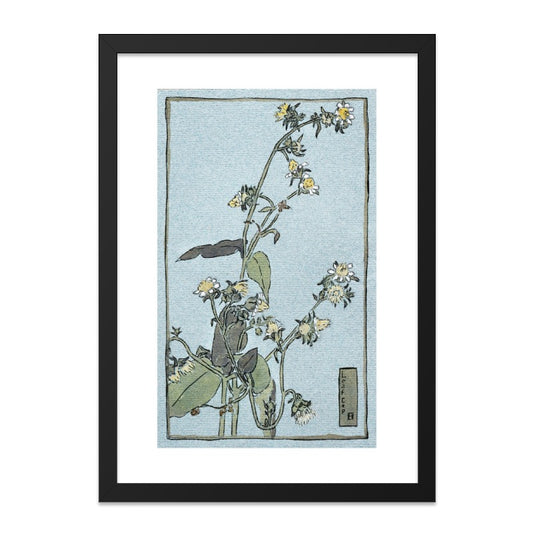 Vintage Floral Wall Art, Japanese Flowers Print, Botanical Wall Decor, Antique Floral Art Print, Floral Poster, Home Decor (138) - Tawshia