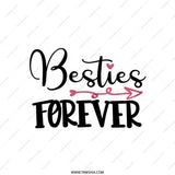 Besties Forever Pillow, Friend Gift Idea, Friendship Pillow, Cute Pillow, Decorative Pillow, Home Decor, Gift for Best Friend - Tawshia
