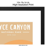 Bryce Canyon Wall Art, National Park Print, Travel Poster, Utah Art Print, Scenic Landscape Art, Home Decor, Nature Wall Decor - Tawshia