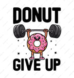 Donut Give Up Mug, Weightlifting Donut, Funny Gym Mug, Cute Workout Mug, Motivation Gift Mug, Fitness Lover Coffee Mug - Tawshia
