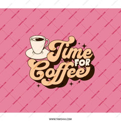 Time for Coffee Backpack, Cute Coffee Lover Backpack, Trendy Backpack, College Backpack, Everyday Backpack, Gift for Her, Gift for Him - Tawshia