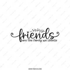 Friends Tote Bag, Gift for Friends, Family Quote Bag, Best Friend Gift, Inspirational Tote, Everyday Bag, Canvas Tote - Tawshia