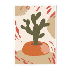 Cactus Photographic Print, Desert Plant Art, Abstract Botanical Decor, Modern Art Print, Home Decor Wall Art, Southwest Aesthetic Art - Tawshia