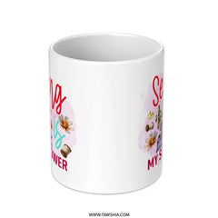 Sewing Mug, Sewing is My Superpower, Sewing Machine, Craft Mug, Seamstress Gift, Sewing Lover, Hobby Mug, Personalized Mug, Unique Mug - Tawshia