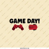 Game Day Pocket Mirror, Gamer Gift, Gaming Console, Video Game Lover, Compact Mirror, Gift for Her, Gift for Him, Geeky Gift - Tawshia