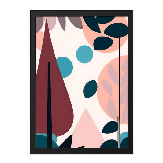 Abstract Wall Art, Modern Art Print, Geometric Wall Decor, Contemporary Art, Living Room Art, Home Decor - Tawshia