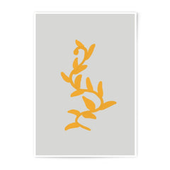 Golden Leaves Photographic Print, Botanical Wall Art, Minimalist Home Decor, Modern Art Print, Floral Photography, Abstract Leaf Print - Tawshia