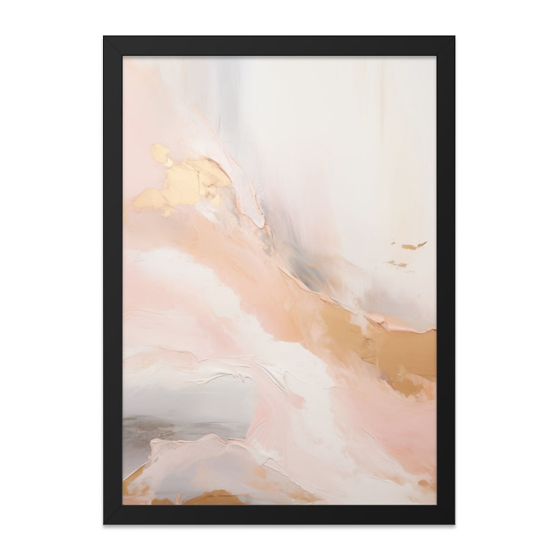 Abstract Art Wall Decor, Modern Art Print, Pink Beige Painting, Neutral Wall Art, Contemporary Artwork, Home Decor, Living Room Art - Tawshia