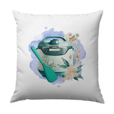 Instant Pot Pillow, Floral Kitchen Pillow, Pressure Cooker Decor, Cooking Gift, Foodie Pillow, Home Decor - Tawshia