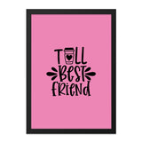 Best Friend Wall Art, Coffee Lover Gift, Friendship Decor, Modern Wall Decor, Home Decor, Cute Wall Art - Tawshia