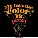 My Favorite Color Is Pizza Pinback Button, Funny Foodie Gift, Pizza Lover Badge, Quirky Pin, Fast Food Fan Pinback Button, Pizza Slice - Tawshia