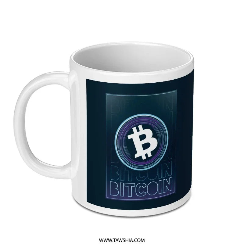 Bitcoin Cryptocurrency Design Coffee Mug product