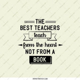 Best Teacher Pocket Mirror, Teacher Appreciation Gift, Gift For Teacher, Heartfelt Teacher, Teacher From The Heart, Pocket Mirror - Tawshia