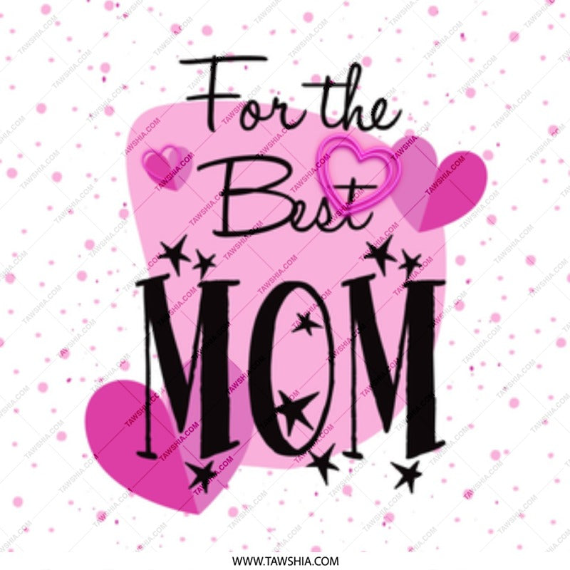Best Mom Ever Mug, Mothers Day Gift, Pink Heart Mug, Gift for Mom, Coffee Mug, Mom Birthday Gift, Cute Mom Mug, Moms Day Present - Tawshia
