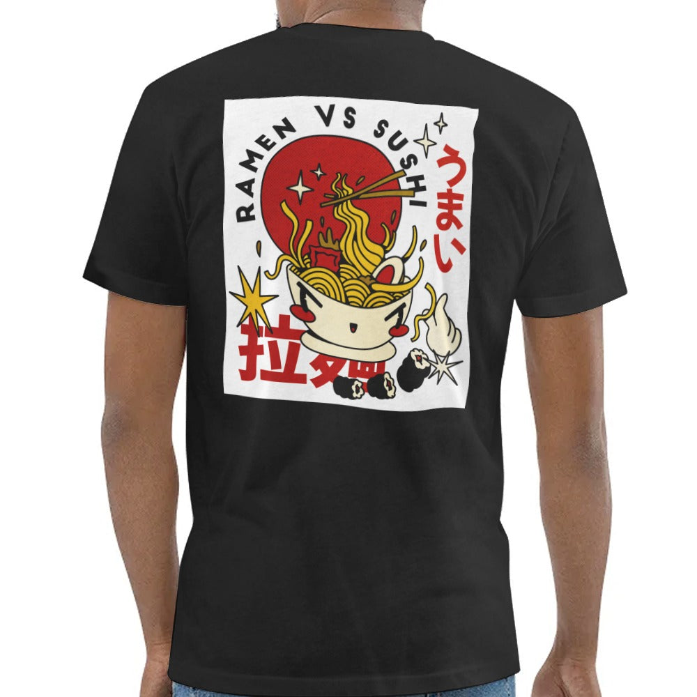 Ramen VS Sushi Graphic Tee Printed Design product