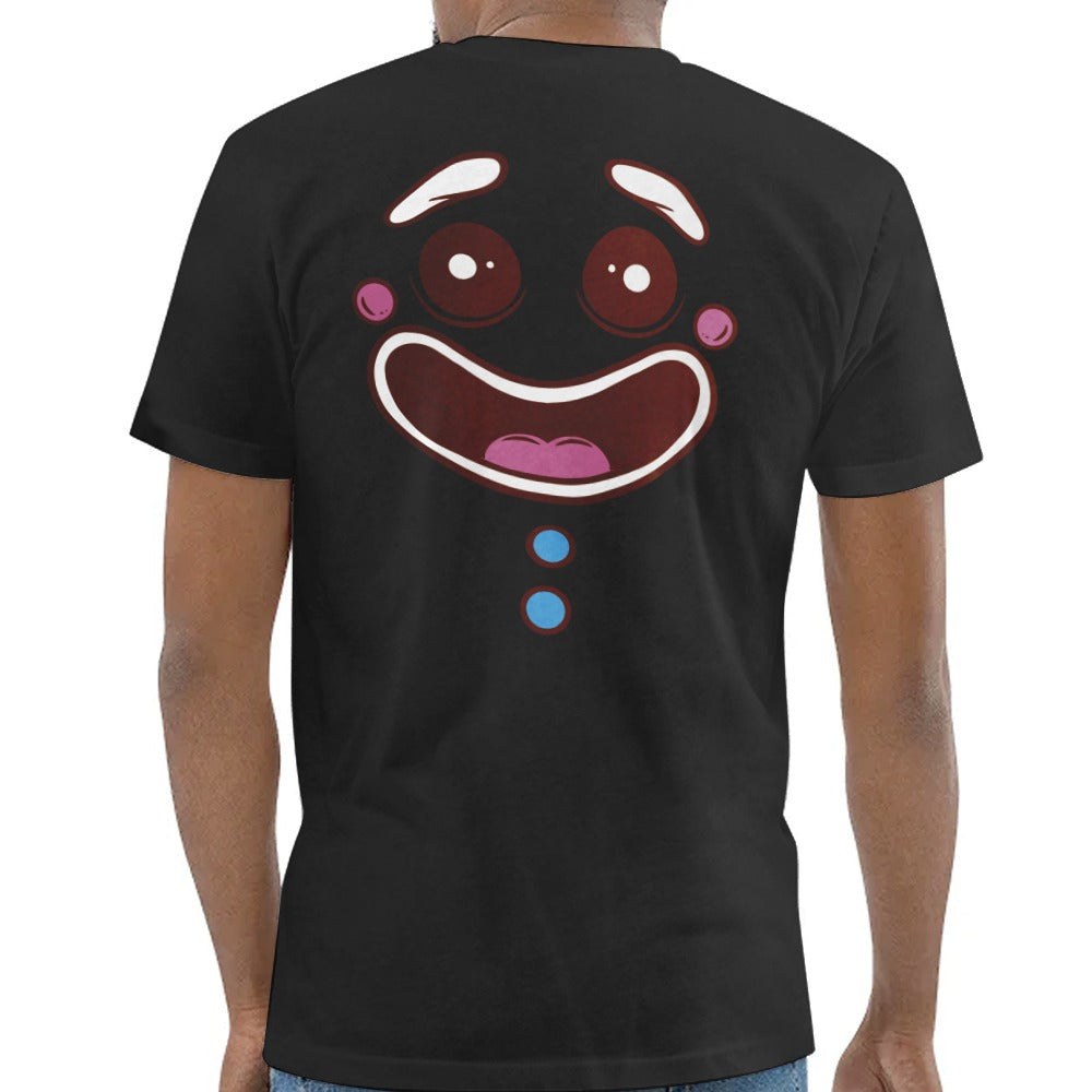 Happy Face Graphic Tee Black Colored Shirt product