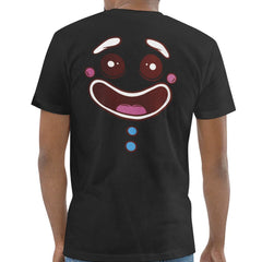 Happy Face Graphic Tee Black Colored Shirt product