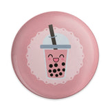 Kawaii Bubble Tea Pinback Button, Cute Boba Tea Button, Pink Aesthetic Button, Trendy Drink Pin, Foodie Gift, Kawaii Pin, Tea Lover Button - Tawshia