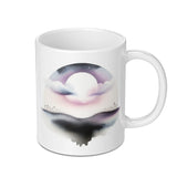 Watercolor Sunset Mug, Peaceful Landscape Mug, Celestial Mug, Nature Lover Gift, Coffee Mug, Tea Cup, Artistic Mug, Unique Mug Gift - Tawshia