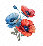 Watercolor Poppy Mug, Floral Coffee Mug, Poppy Flower Mug, Botanical Art Mug, Gift for Plant Lover, Colorful Mug, Summer Mug - Tawshia
