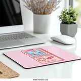 Retro Gaming Mouse Pad, Pink Game Console, 80s 90s Nostalgia, Cute Desk Accessory, Gamer Gift, Computer Accessories, Office Decor - Tawshia