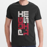 Stylish Bold Text Graphic Print T-Shirt Product