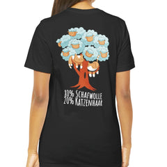 80 Prozent Schafwolle Lustiges Katzenhaar T-Shirt product